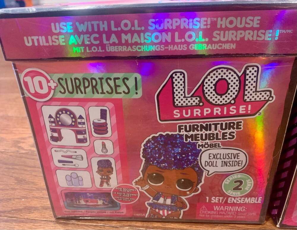 Lot of 2 LOL Surprise Furniture S3‎ Sleepover w/ Sleepy Bones & 10 Surprises NEW - Picture 2 of 4